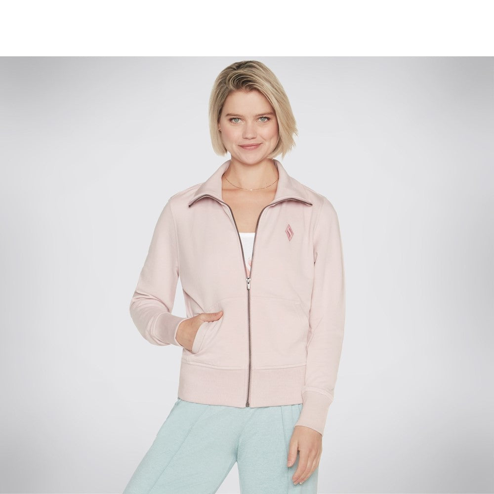 Women's Skechers Hoodless Hoodie Diamond Jacket