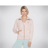 Women's Skechers Hoodless Hoodie Diamond Jacket
