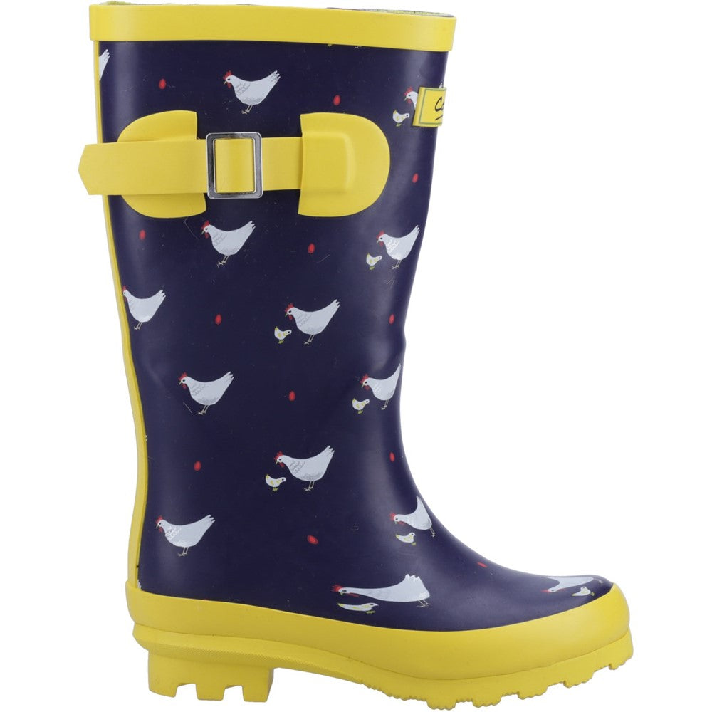 Kids' Cotswold Farmyard Junior Wellington