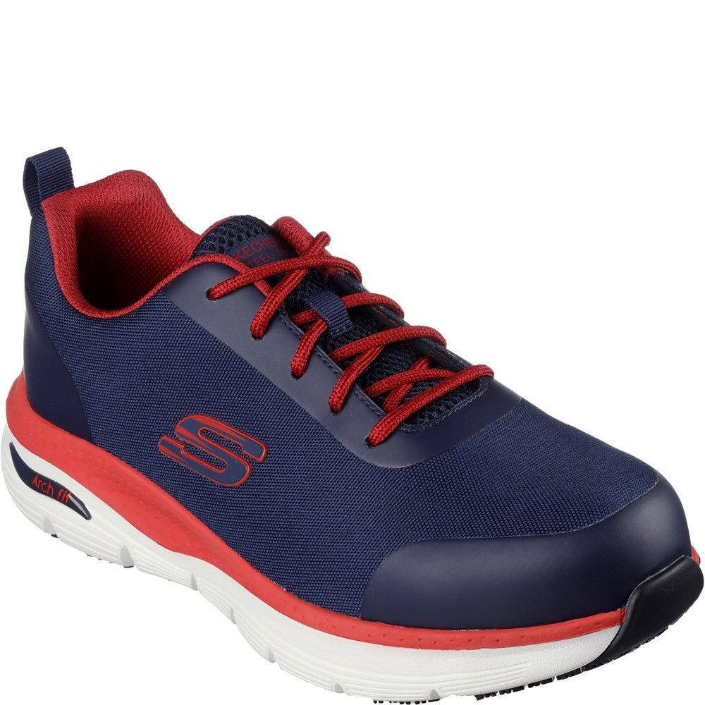 Men's Skechers Workwear Arch Fit Sr Ringstap Safety Trainer
