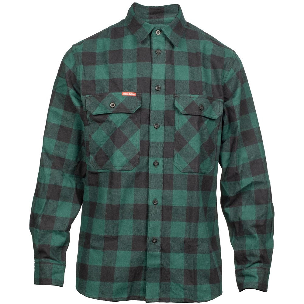 Men's Hard Yakka Long Sleeve Check Flannel Shirt