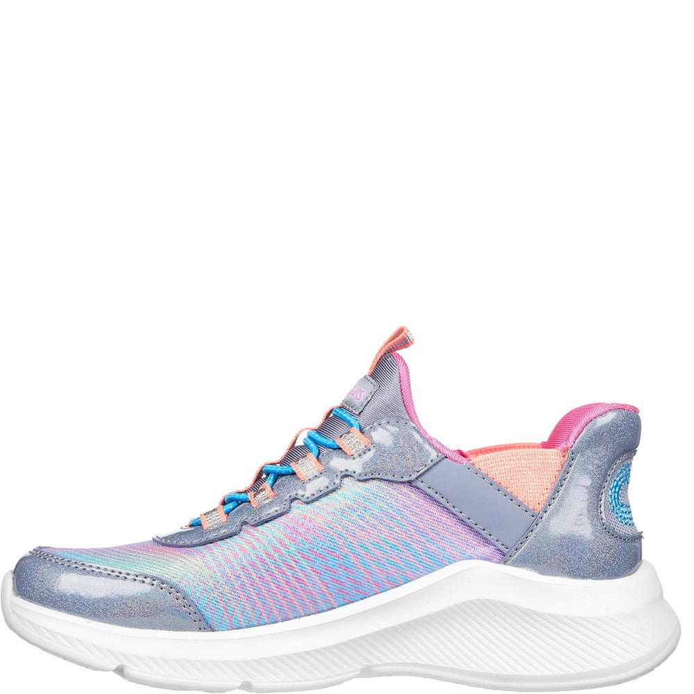 Girls' Skechers Slip-Ins: Dreamy Lites - Colorful Prism Shoe