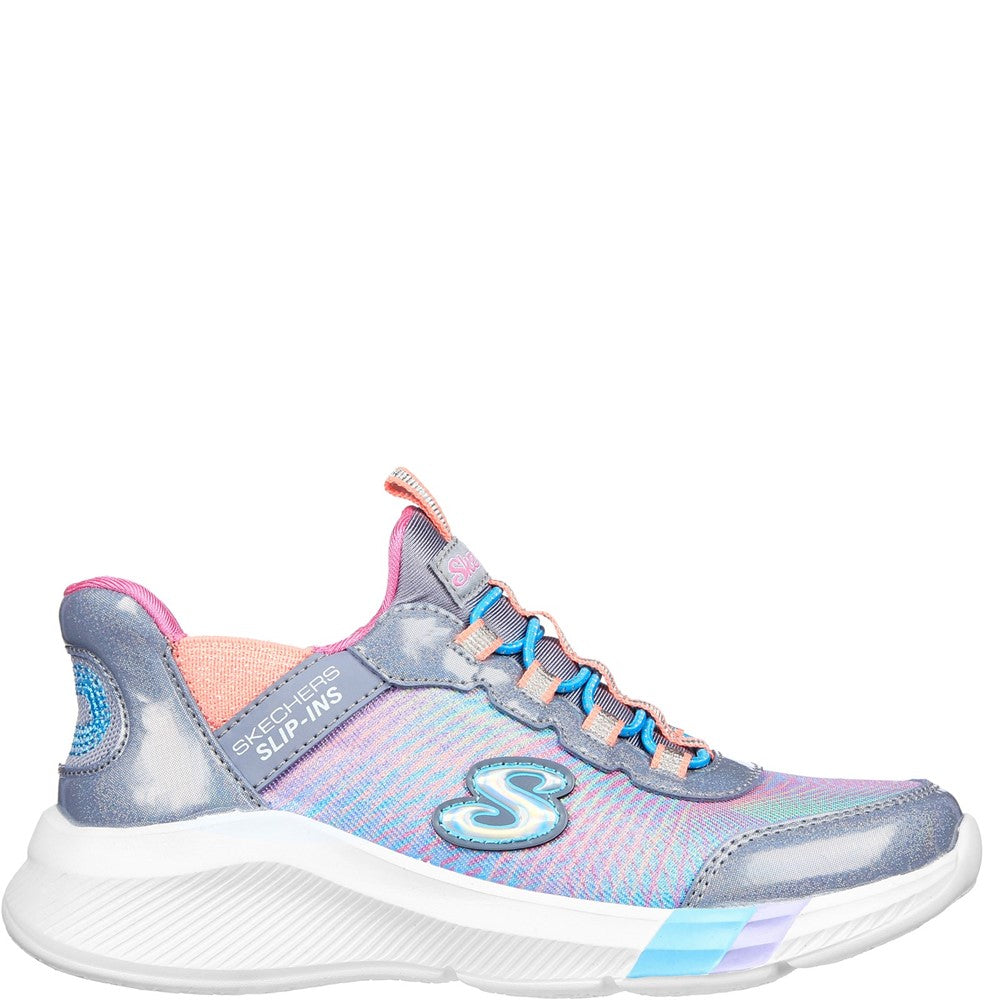 Girls' Skechers Slip-Ins: Dreamy Lites - Colorful Prism Shoe