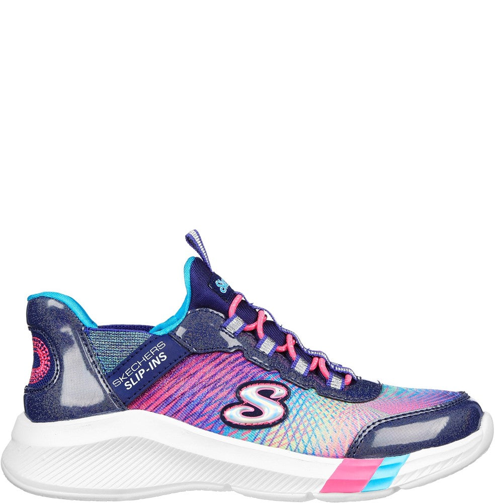 Girls' Skechers Slip-Ins: Dreamy Lites - Colorful Prism Shoe