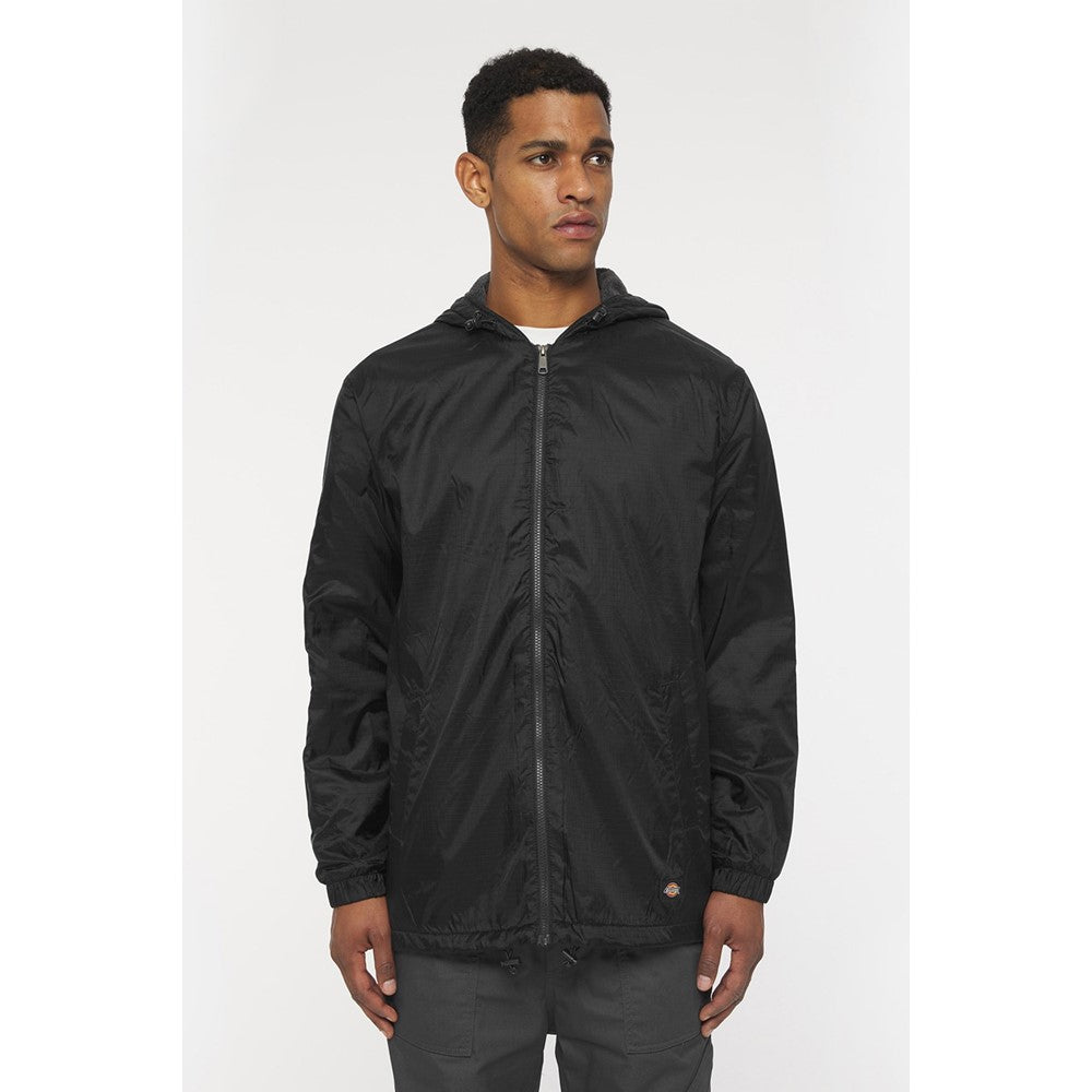 Men's Dickies Fleece Lined Nylon Hooded Jacket