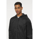 Men's Dickies Fleece Lined Nylon Hooded Jacket