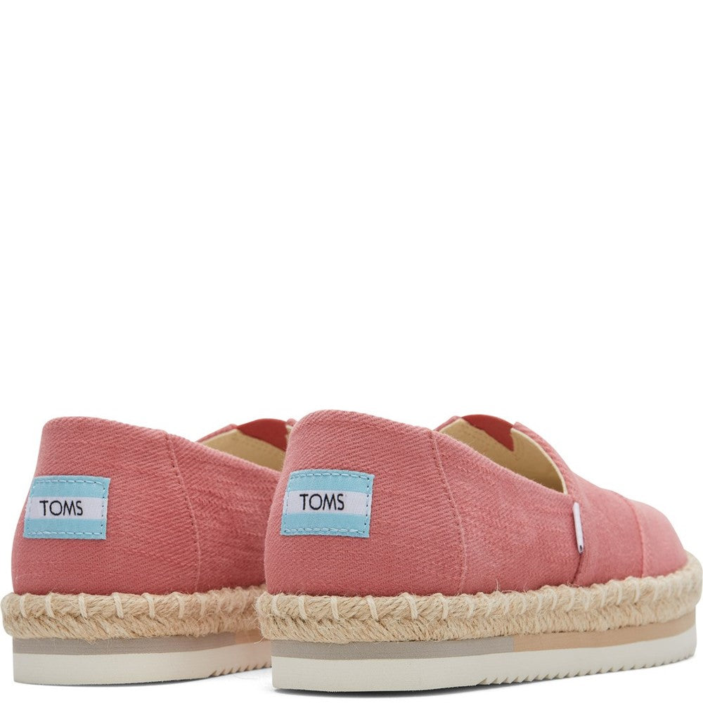 Women's TOMS Alpargata Platform Rope Shoe