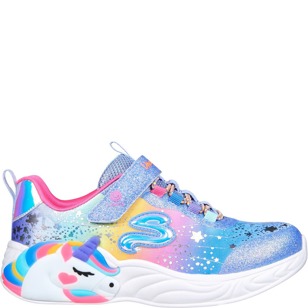 Girls' Skechers S-Lights: Unicorn Dreams Shoes