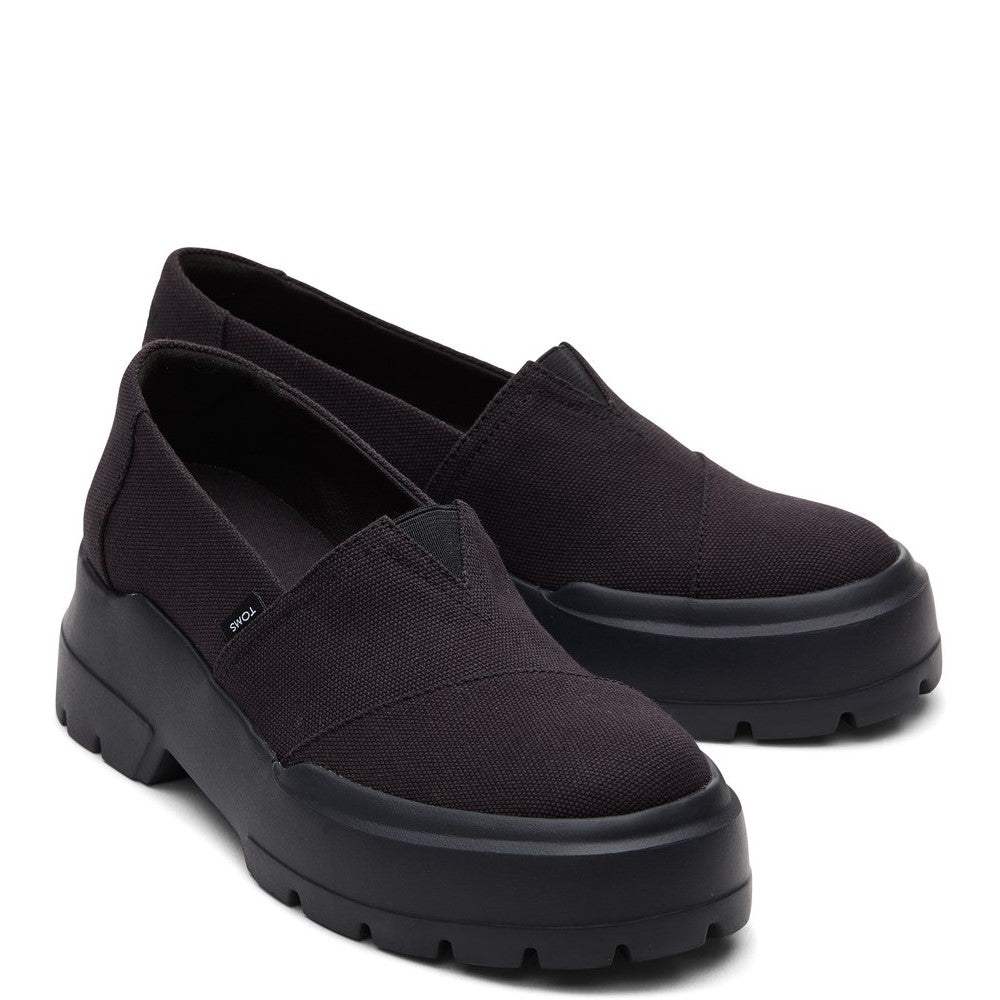 Toms Shoes Black Alpargata TOMS ALPARGATA CUPSOLE Womens Shoes