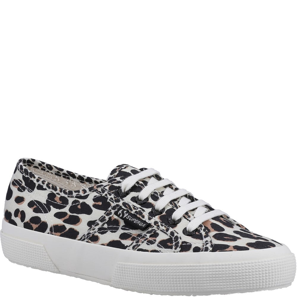 Women's Superga 2750 Light Leopard Print Trainer