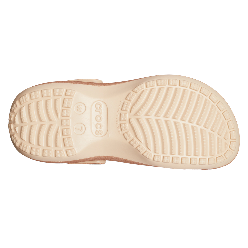 Women's Crocs Classic Platform Glitter Clog