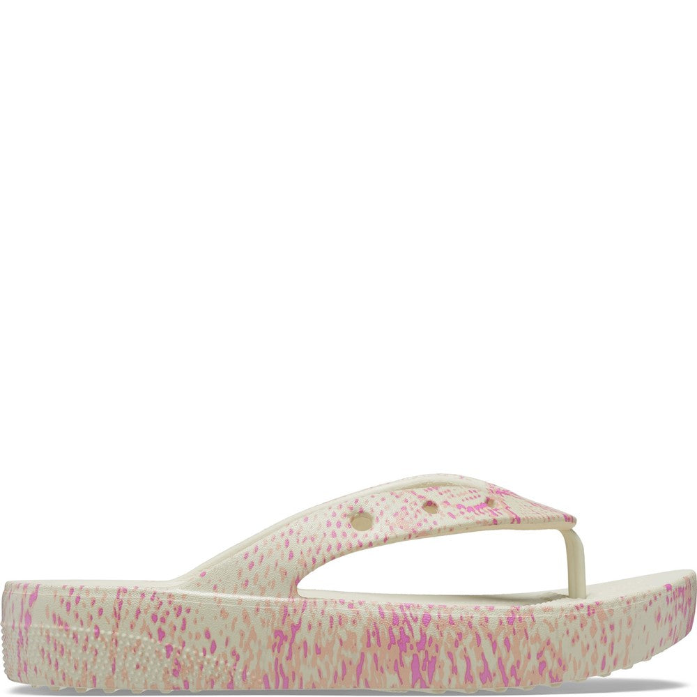 Women's Crocs Classic Platform Snake Print