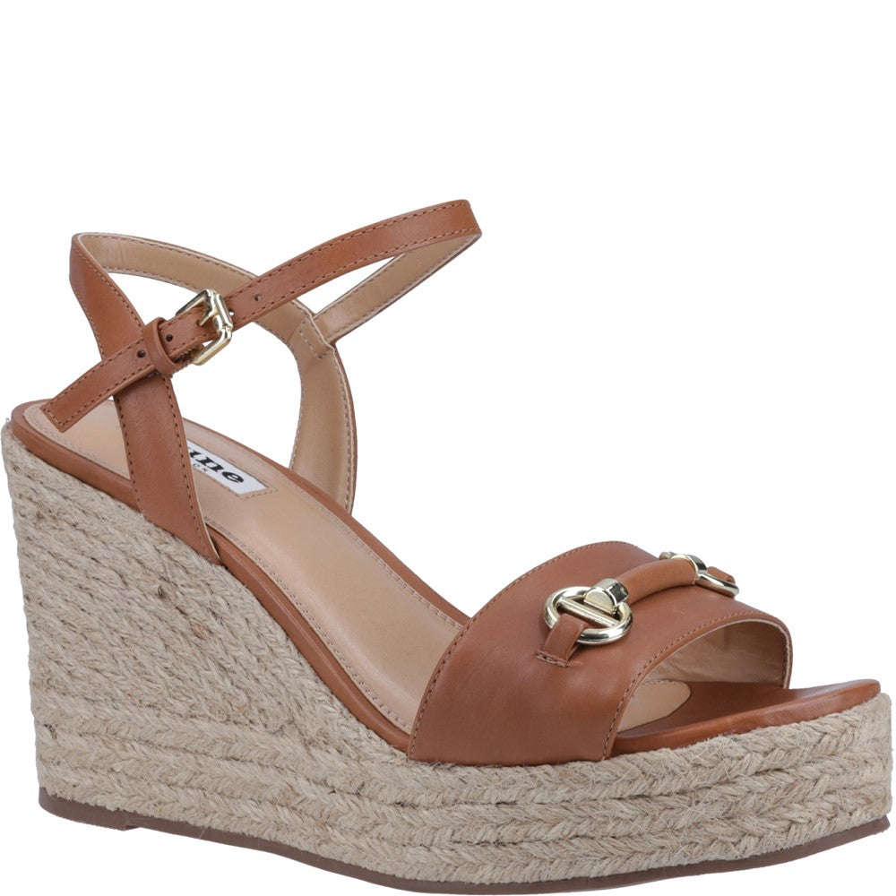 Dune tan wedges on sale