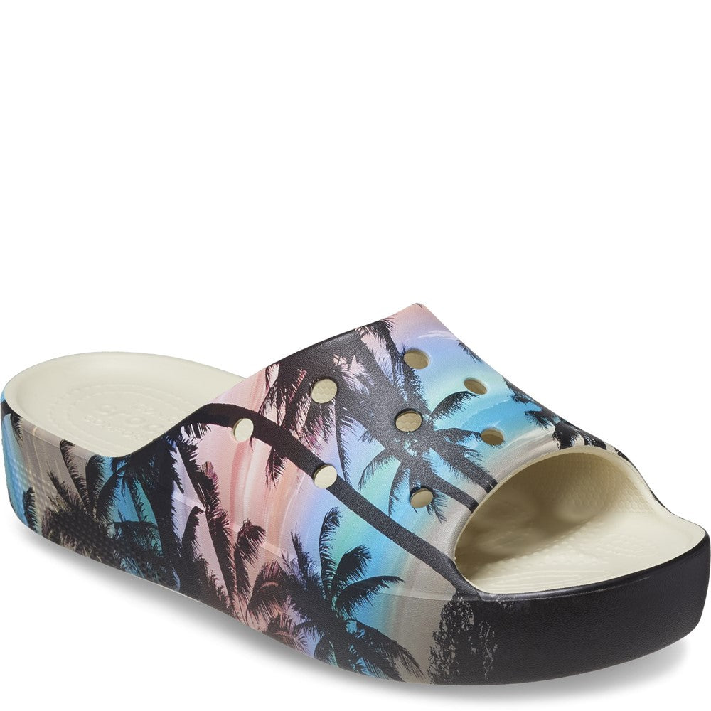 Unisex Crocs Classic Summer Nostalgia Platform Slide