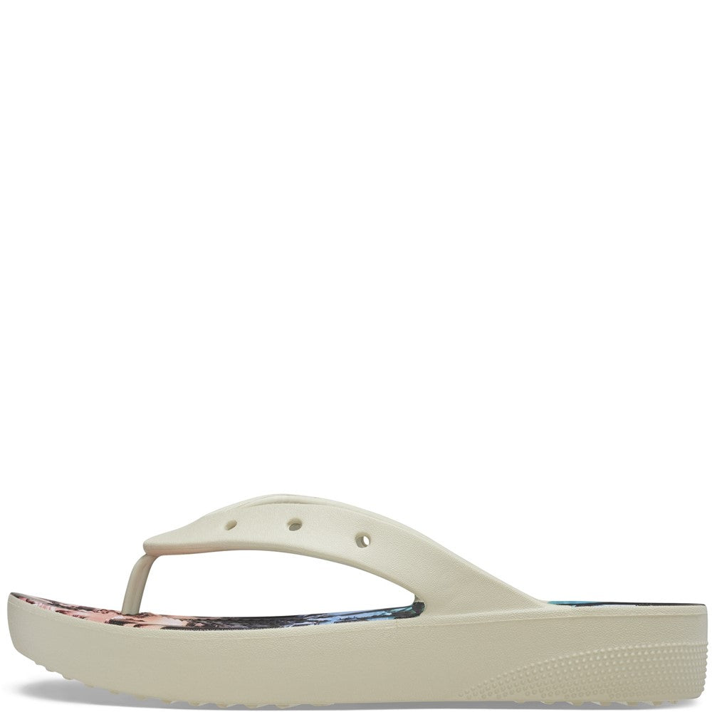 Unisex Crocs Classic Summer Nostalgia Platform Flip Flop
