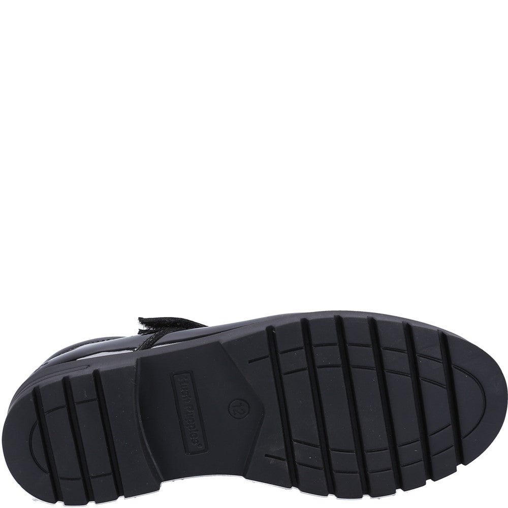 Girls' Hush Puppies Sabrina Patent Senior School Shoes