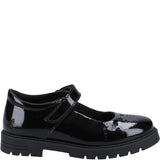 Girls' Hush Puppies Sabrina Patent Senior School Shoes