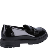 Girls' Hush Puppies Hazel Patent Senior School Shoes