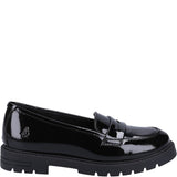 Girls' Hush Puppies Hazel Patent Senior School Shoes