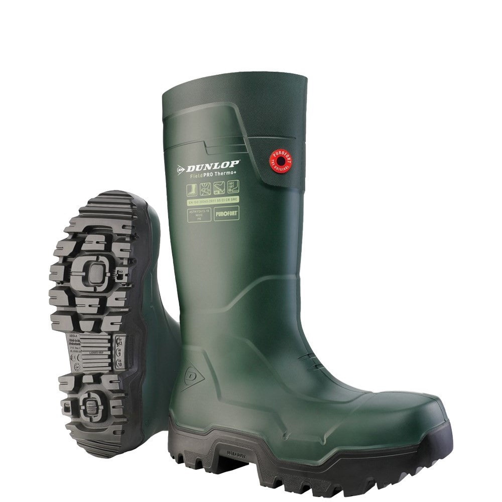 Unisex Dunlop FIELDPRO THERMO+ Safety Wellington