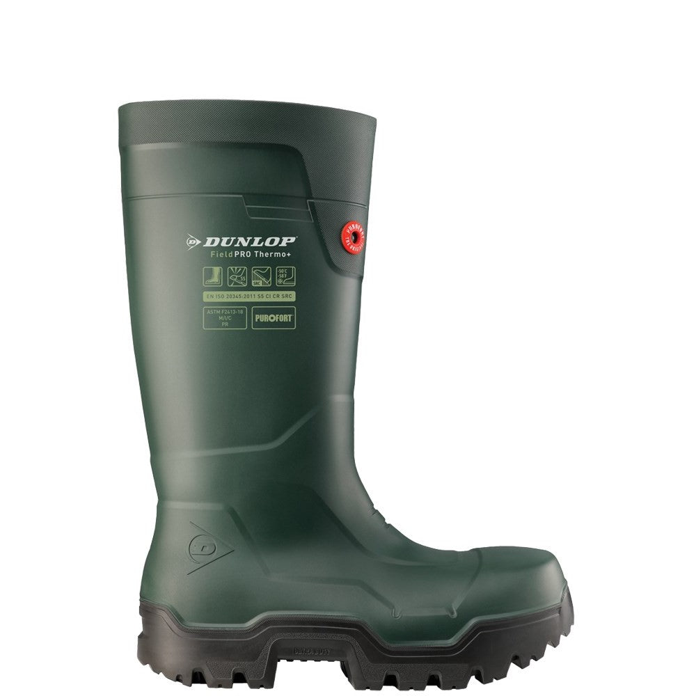 Unisex Dunlop FIELDPRO THERMO+ Safety Wellington