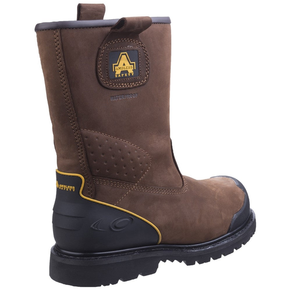 Men's Amblers Safety FS223 Goodyear Welted Waterproof Pull on Industrial Safety Boot