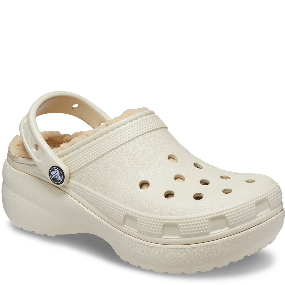 Crocs Shoes Classic White Lined Crocs Giày Clog Trẻ Em Crocs