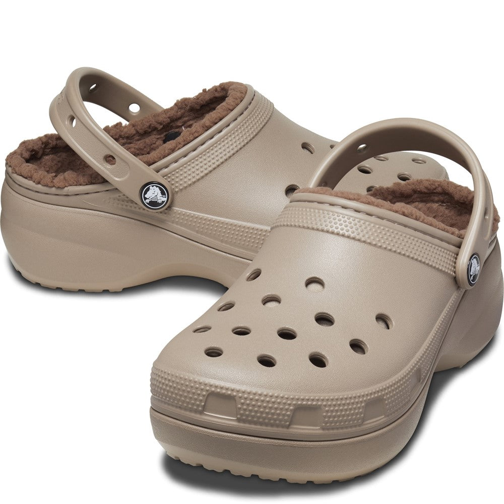 Women's Crocs Classic Platform Lined Clog