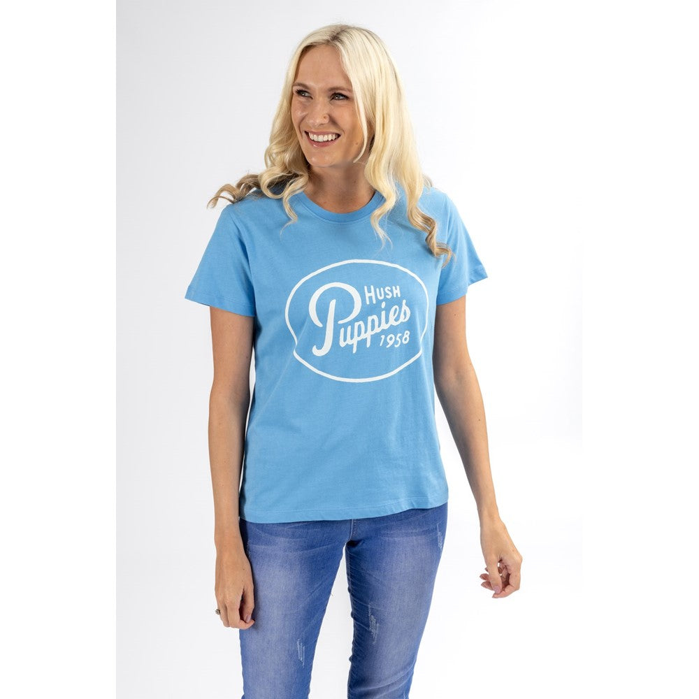 Women's Hush Puppies Retro Script Tee