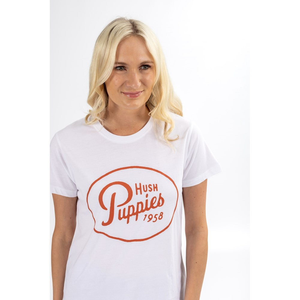 Women's Hush Puppies Retro Script Tee