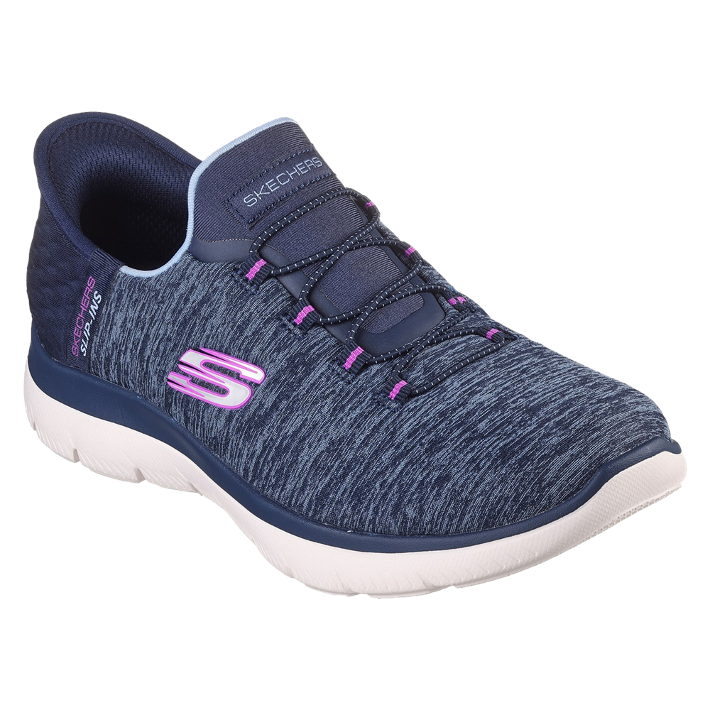 Skechers summits navy on sale
