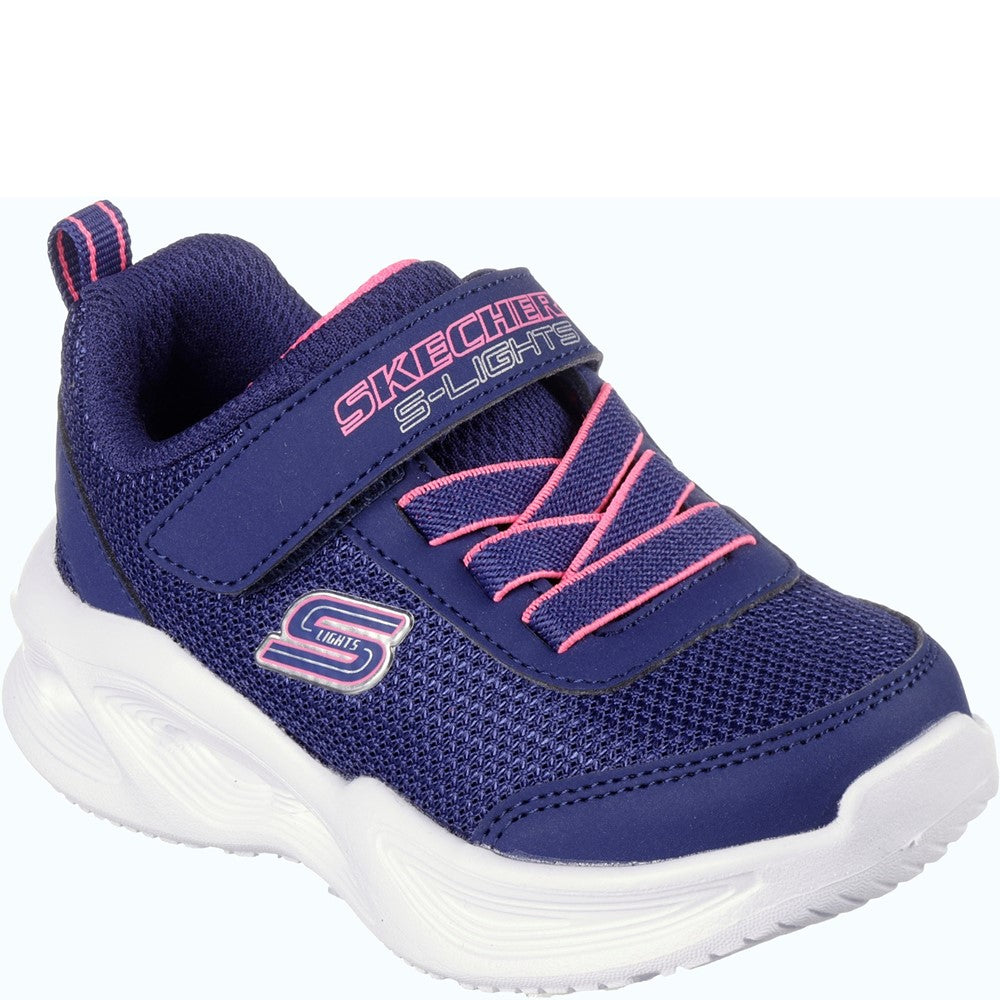 Girls' Skechers Sola Glow Infant Trainers