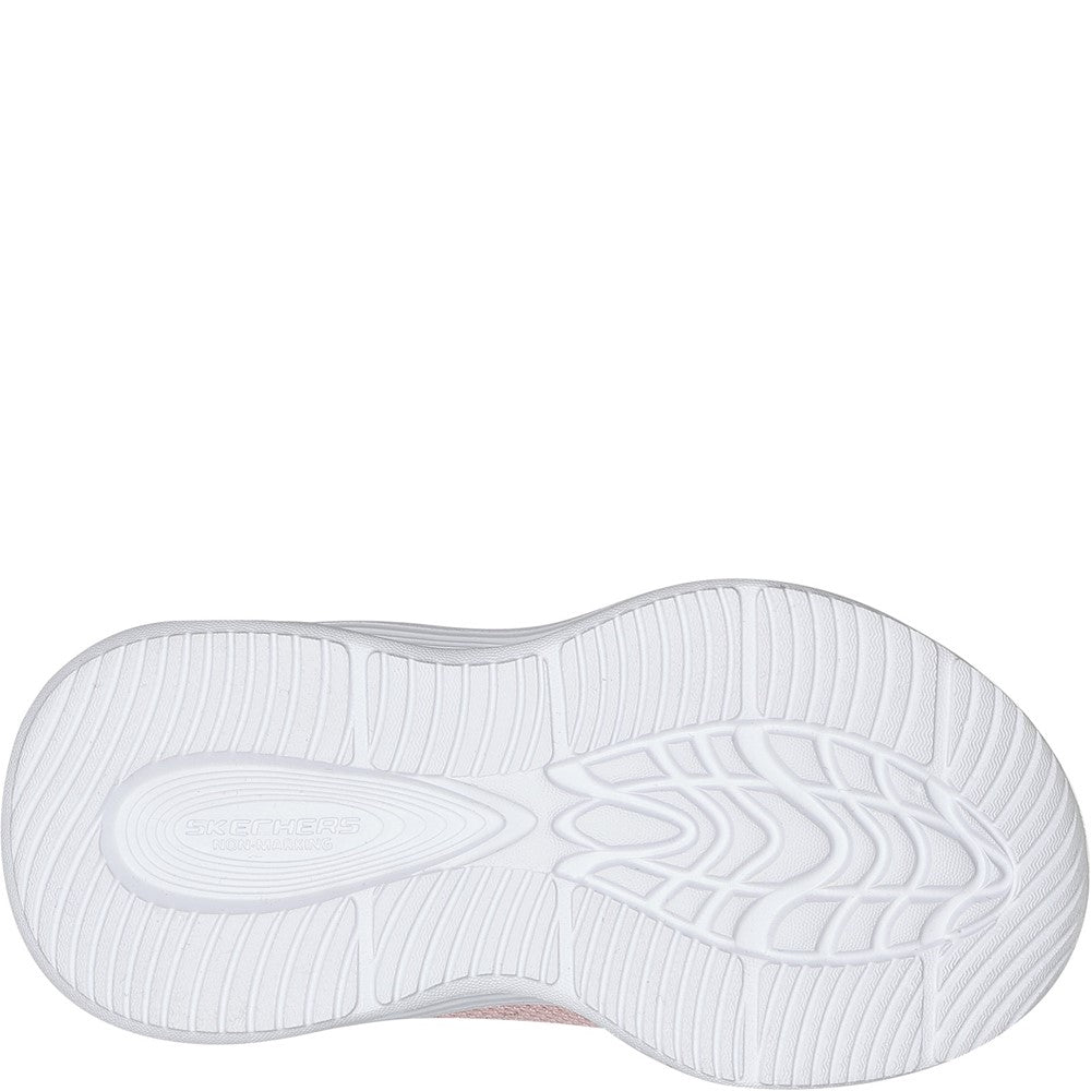 Girls' Skechers Sola Glow Infant Trainers