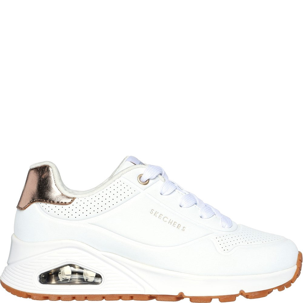 Girls' Skechers Uno Gen1 - Shimmer Away Trainer