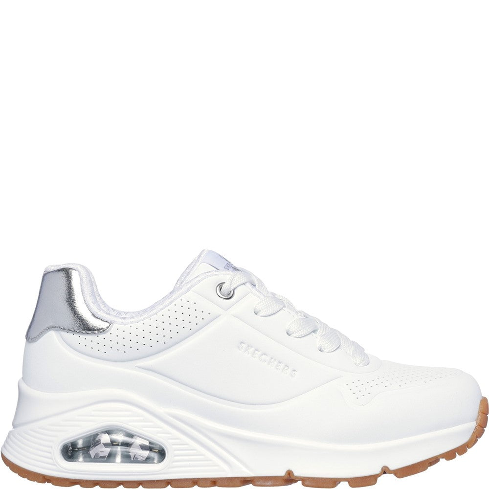 Girls' Skechers Uno Gen1 - Shimmer Away Trainer
