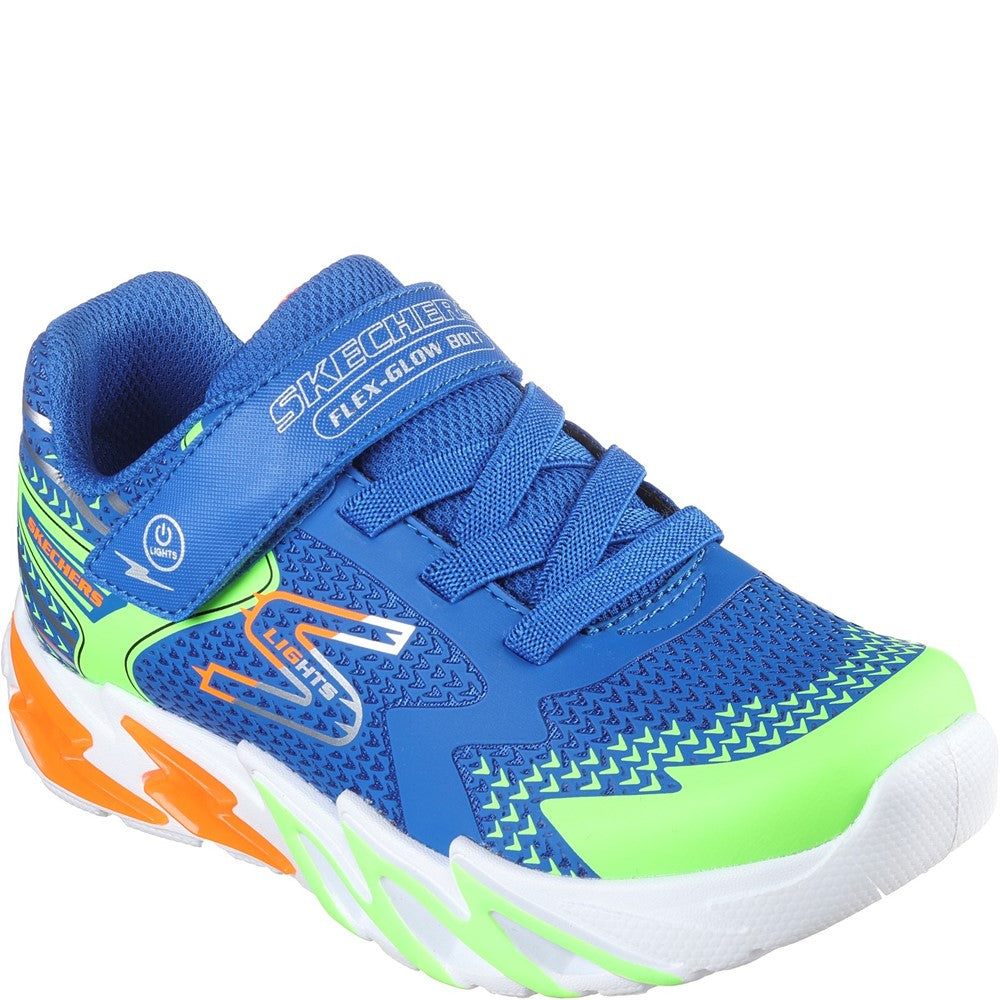 Boys' Skechers Infant S Lights: Flex-Glow Bolt Shoe