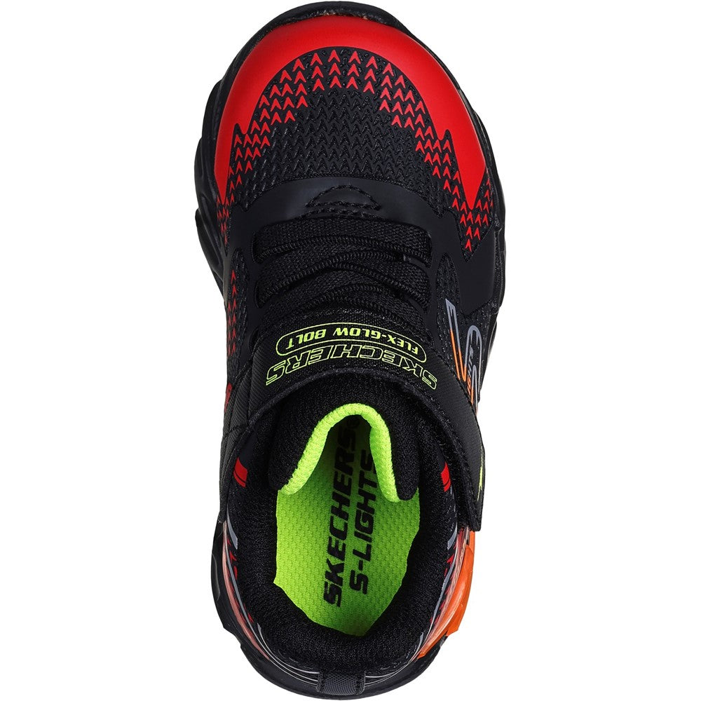 Boys' Skechers Junior S Lights: Flex-Glow Bolt Shoe