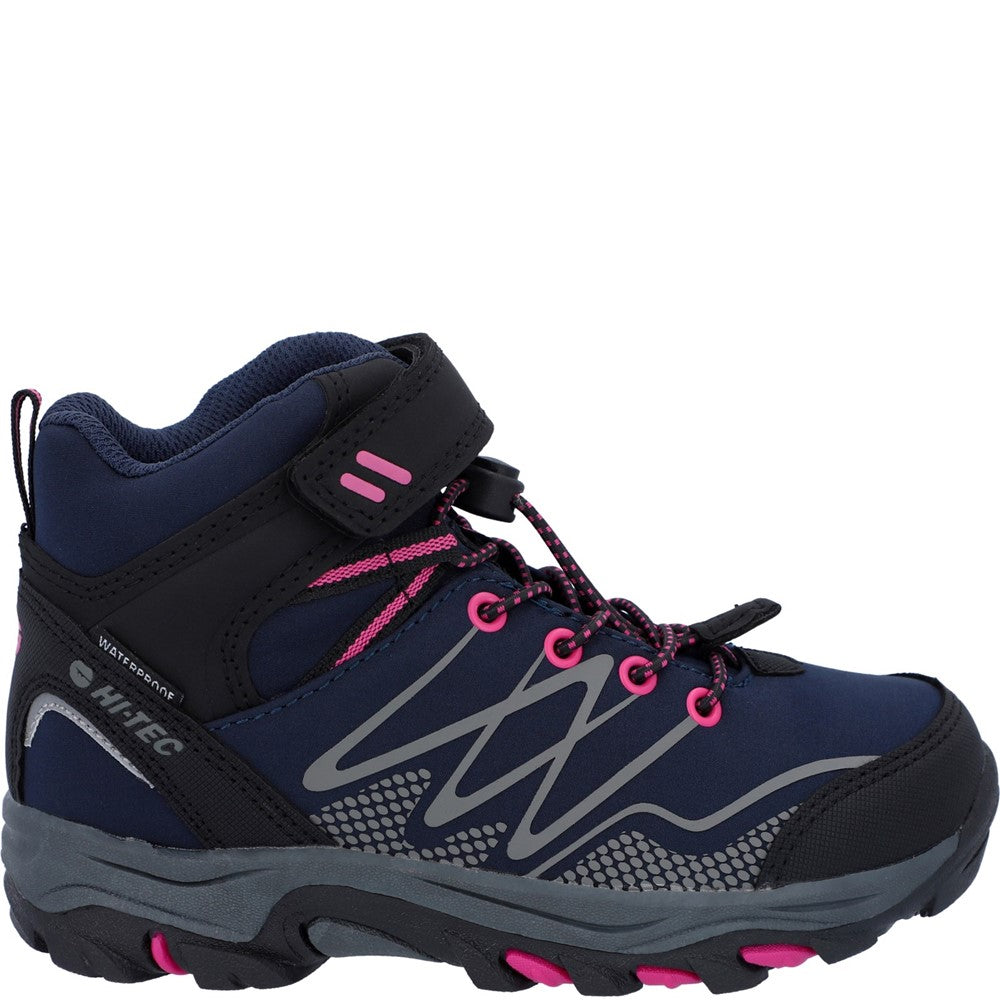 Girls' Hi-Tec Blackout Mid Boots