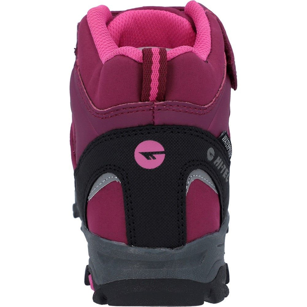 Girls' Hi-Tec Blackout Mid Boots