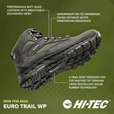 Men's Hi-Tec Eutrotrail Waterproof Hiking Boots