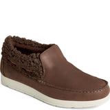 Women's Sperry Moc-Sider Leather Teddy Shoe