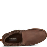 Women's Sperry Moc-Sider Leather Teddy Shoe