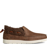 Women's Sperry Moc-Sider Leather Teddy Shoe