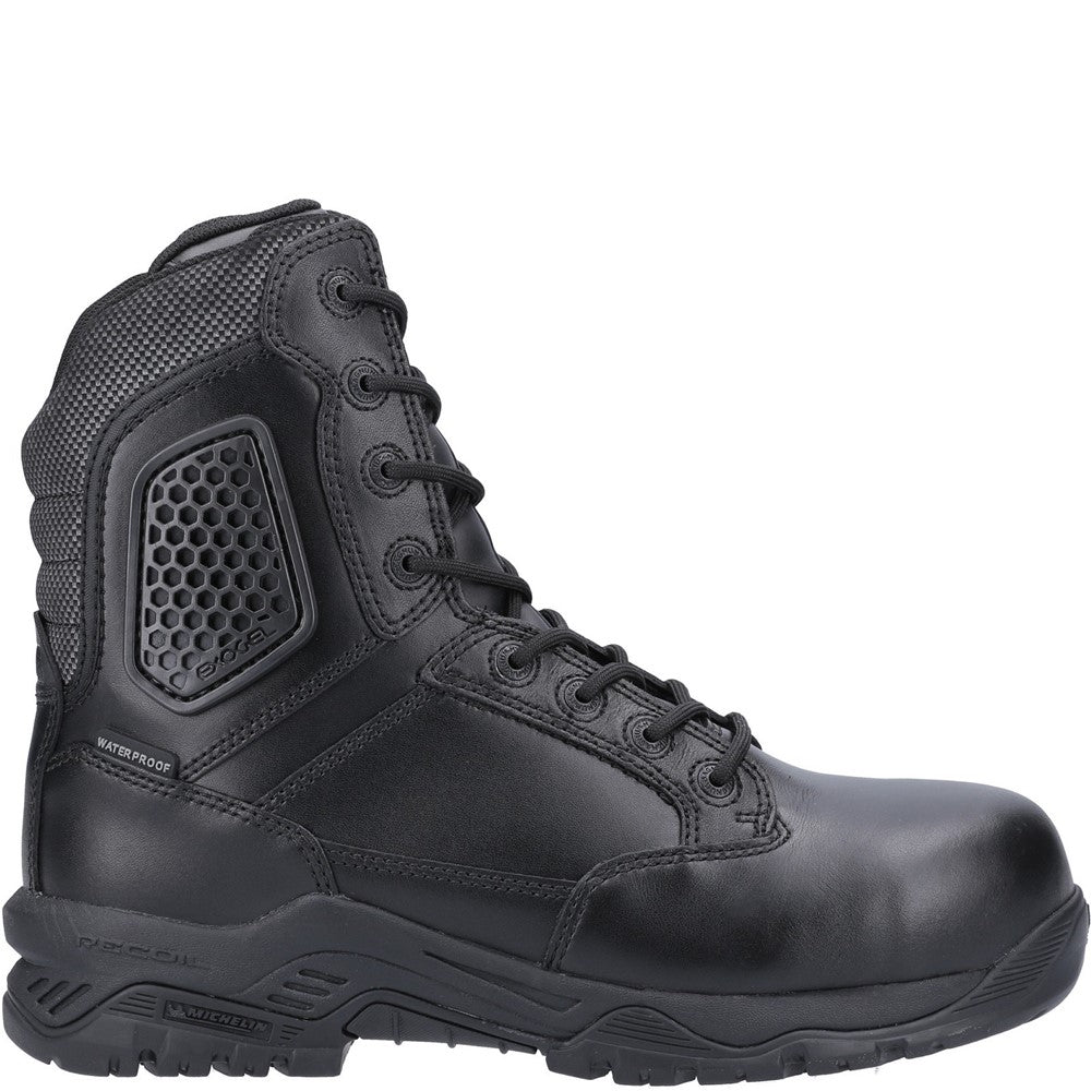 Unisex Magnum Strike Force 8.0 Side-Zip CT CP WP Uniform Safety Boot