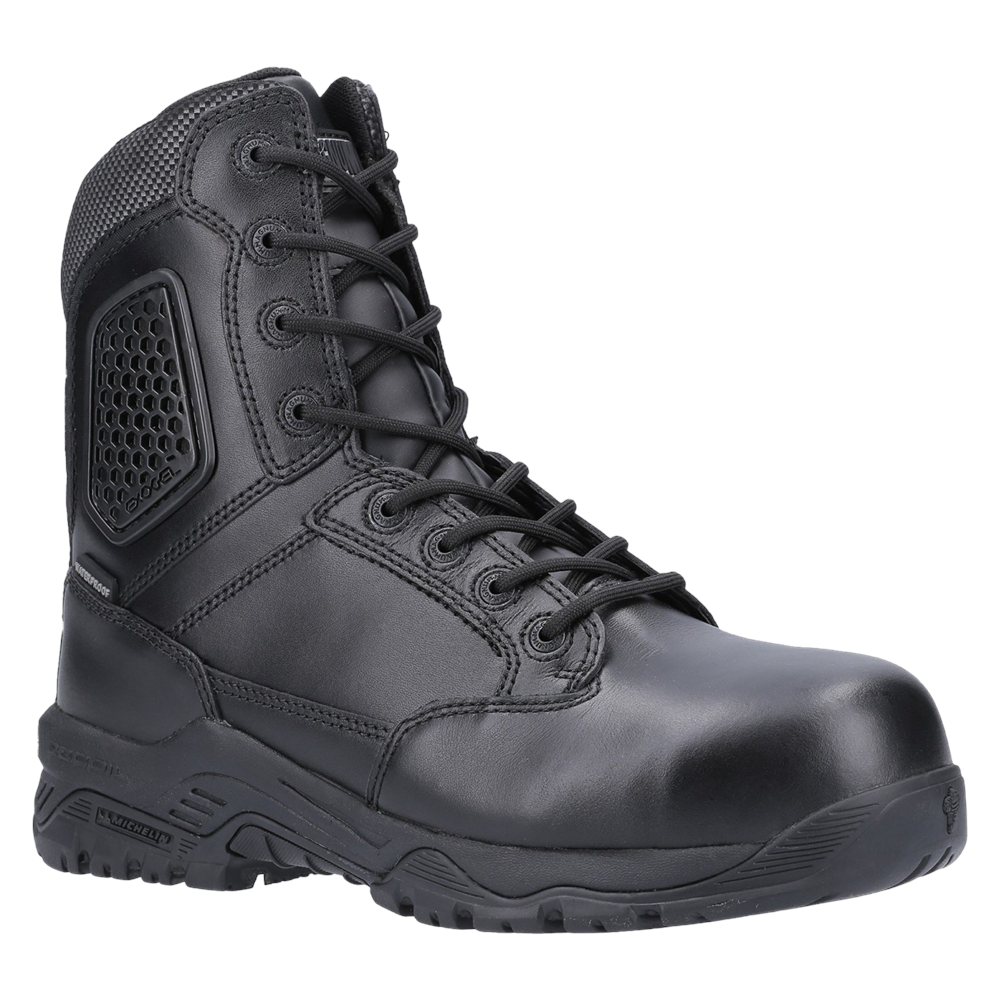 Unisex Magnum Strike Force 8.0 Side-Zip CT CP WP Uniform Safety Boot