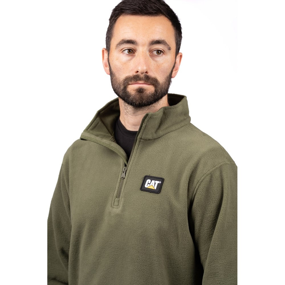 Men's Caterpillar Cat Microfleece Quarter Zip