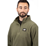 Men's Caterpillar Cat Microfleece Quarter Zip