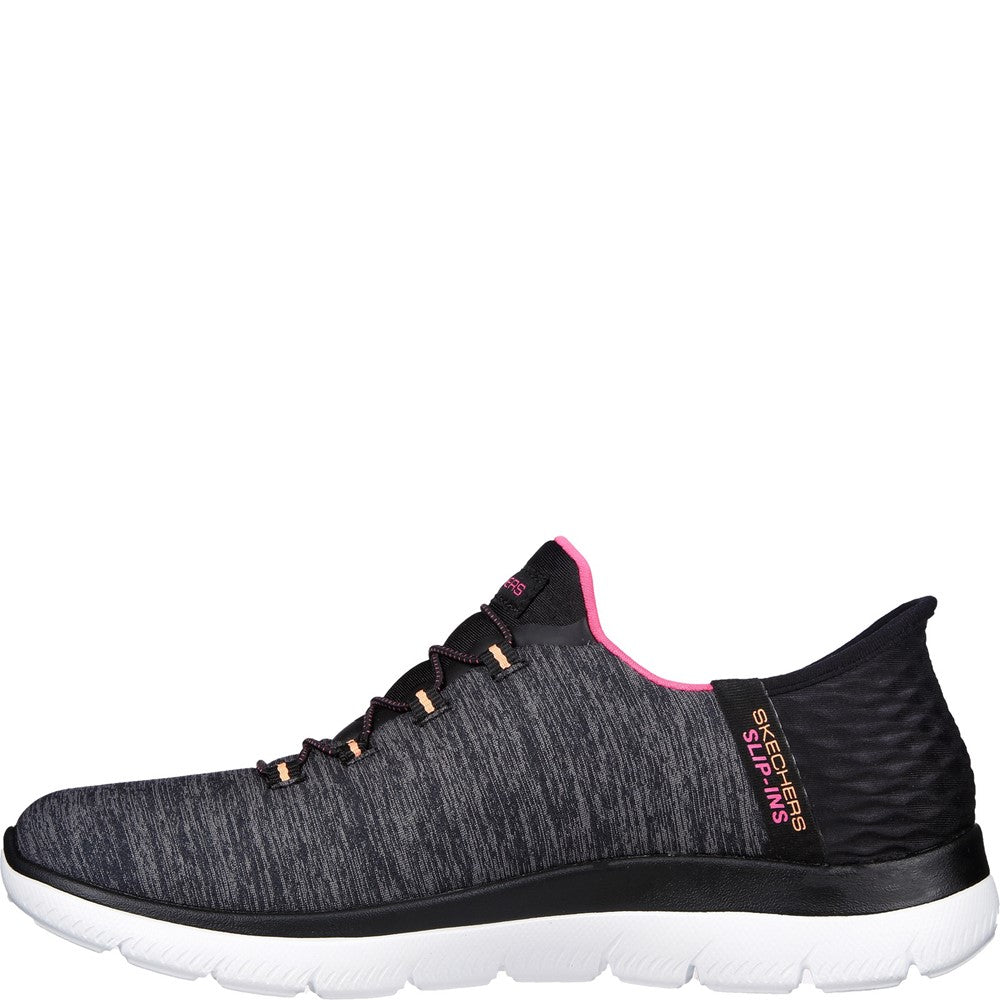 Women s Skechers Summits Dazzling Haze Wide Fit Shoes