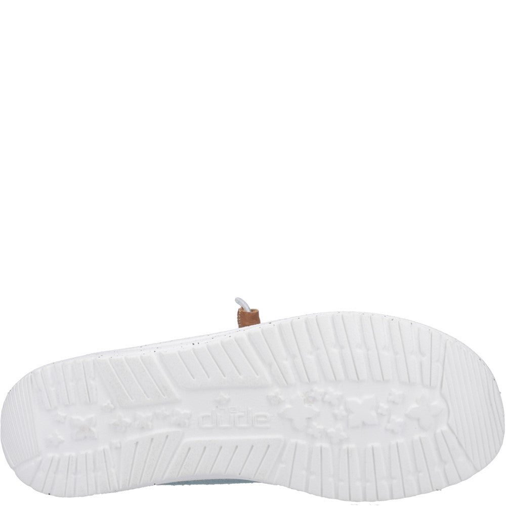 Women's HEYDUDE Wendy Heathered Slub Tropical Shoe