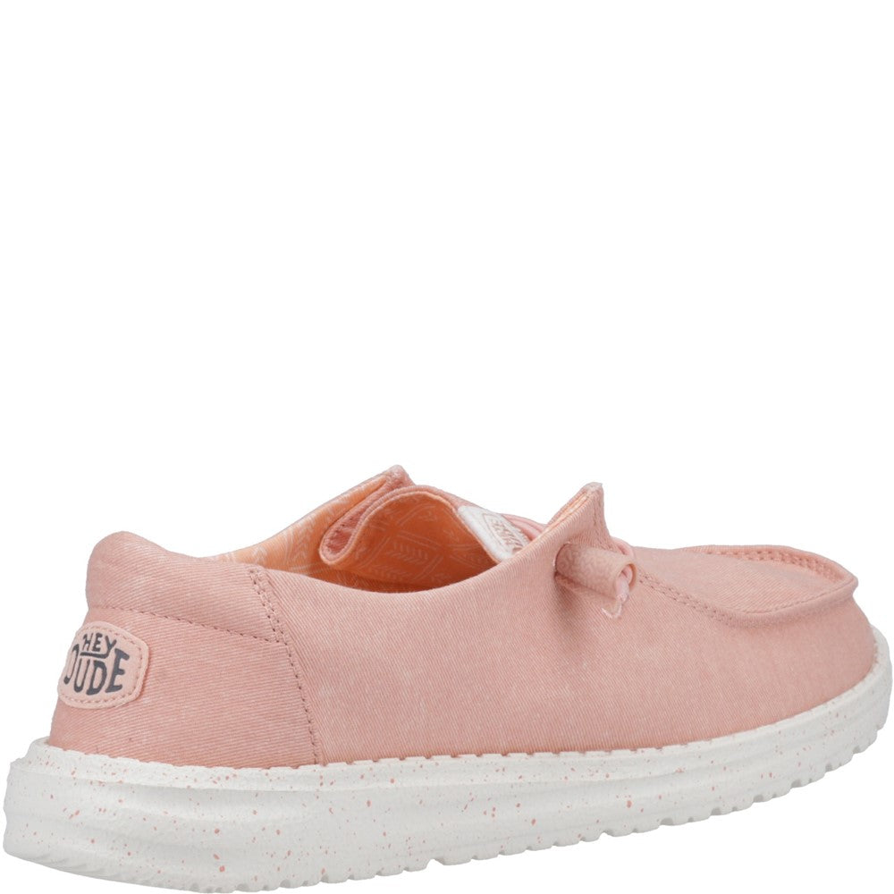 Women's HEYDUDE Wendy Stretch Canvas Slip on Shoe